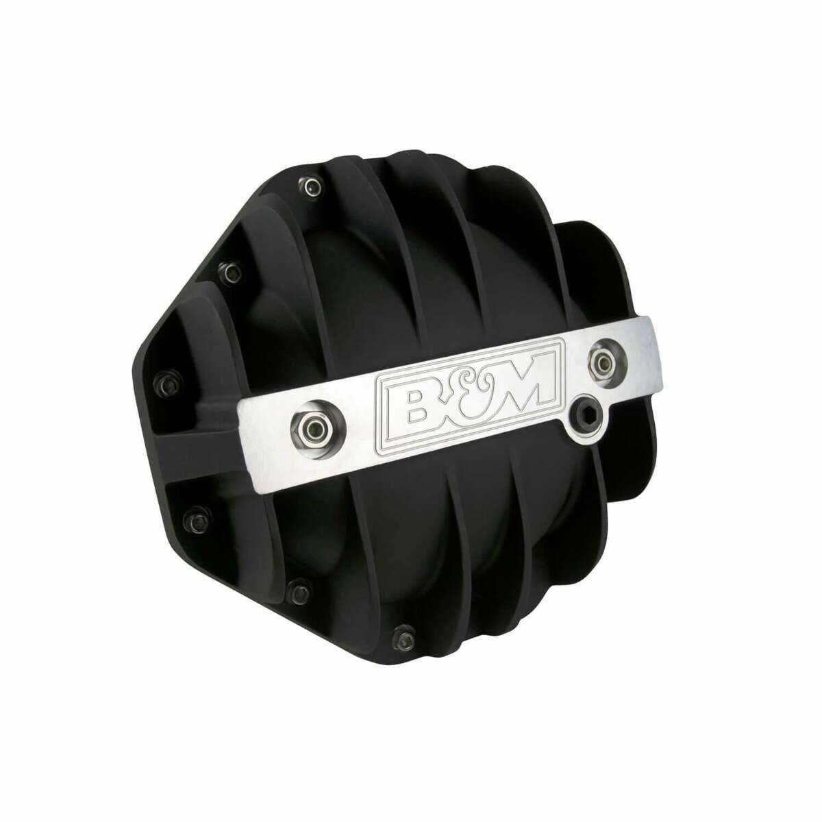 Hi-Tek Aluminum Differential Cover for Chrysler 9.25-inch - Black aluminum black anodized