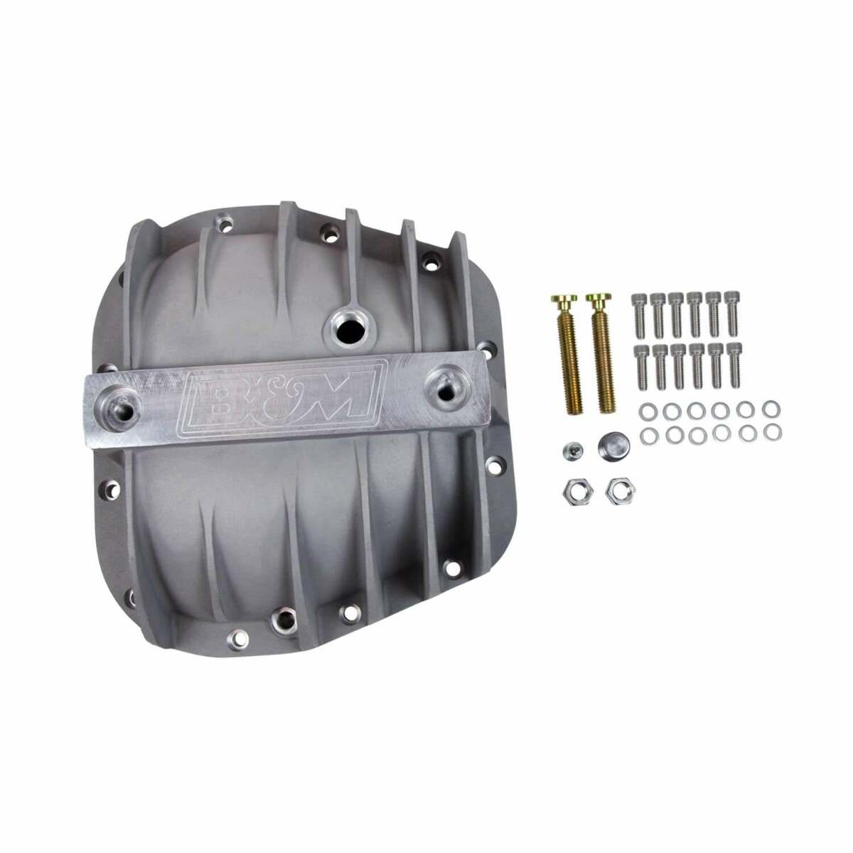 t B&M Hi-Tek Aluminum Differential Cover for Ford 9.75-inch - 40298 B&M