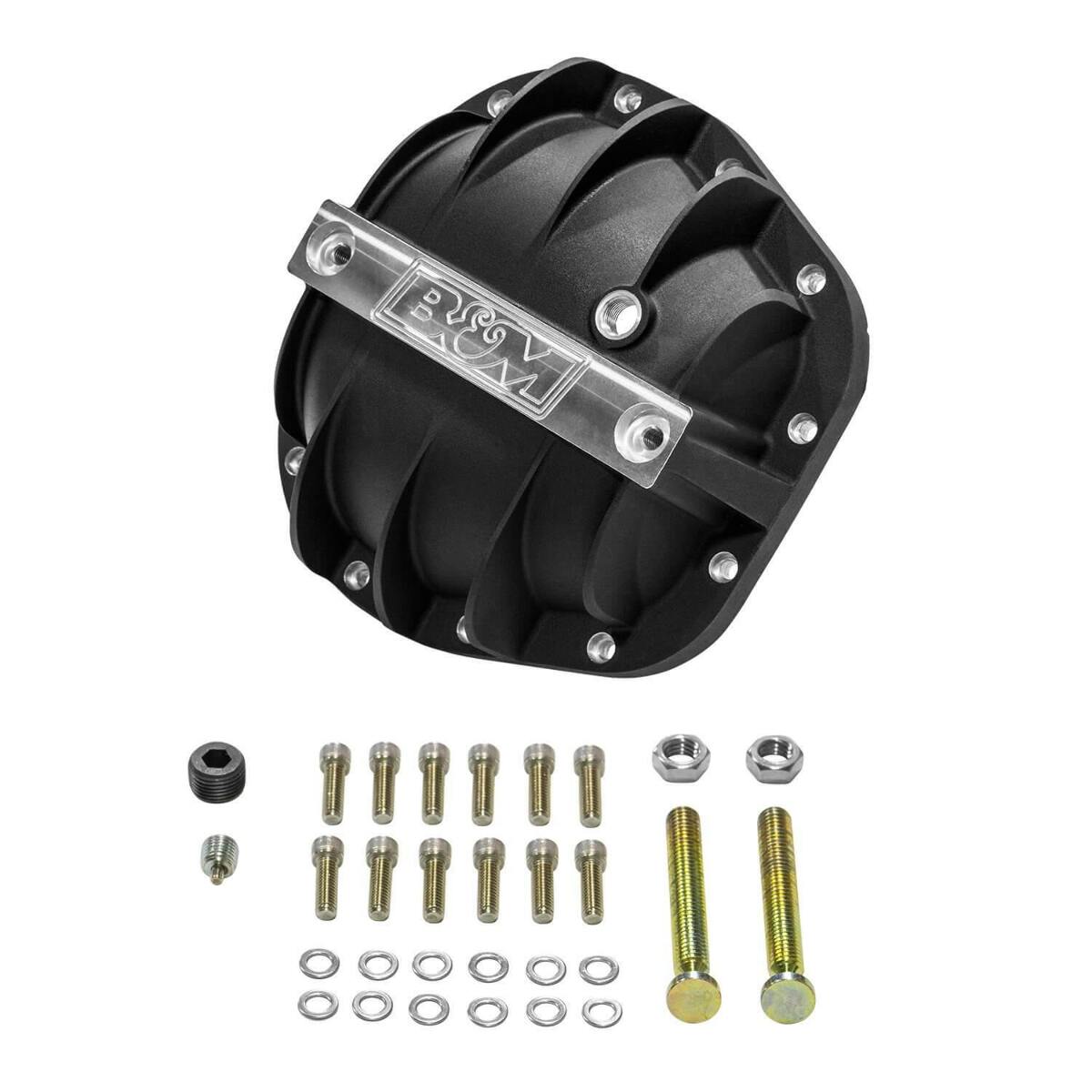 Hi-Tek Aluminum Differential Cover for Sterling 10.25/10.5-inch -Black aluminum black anodized