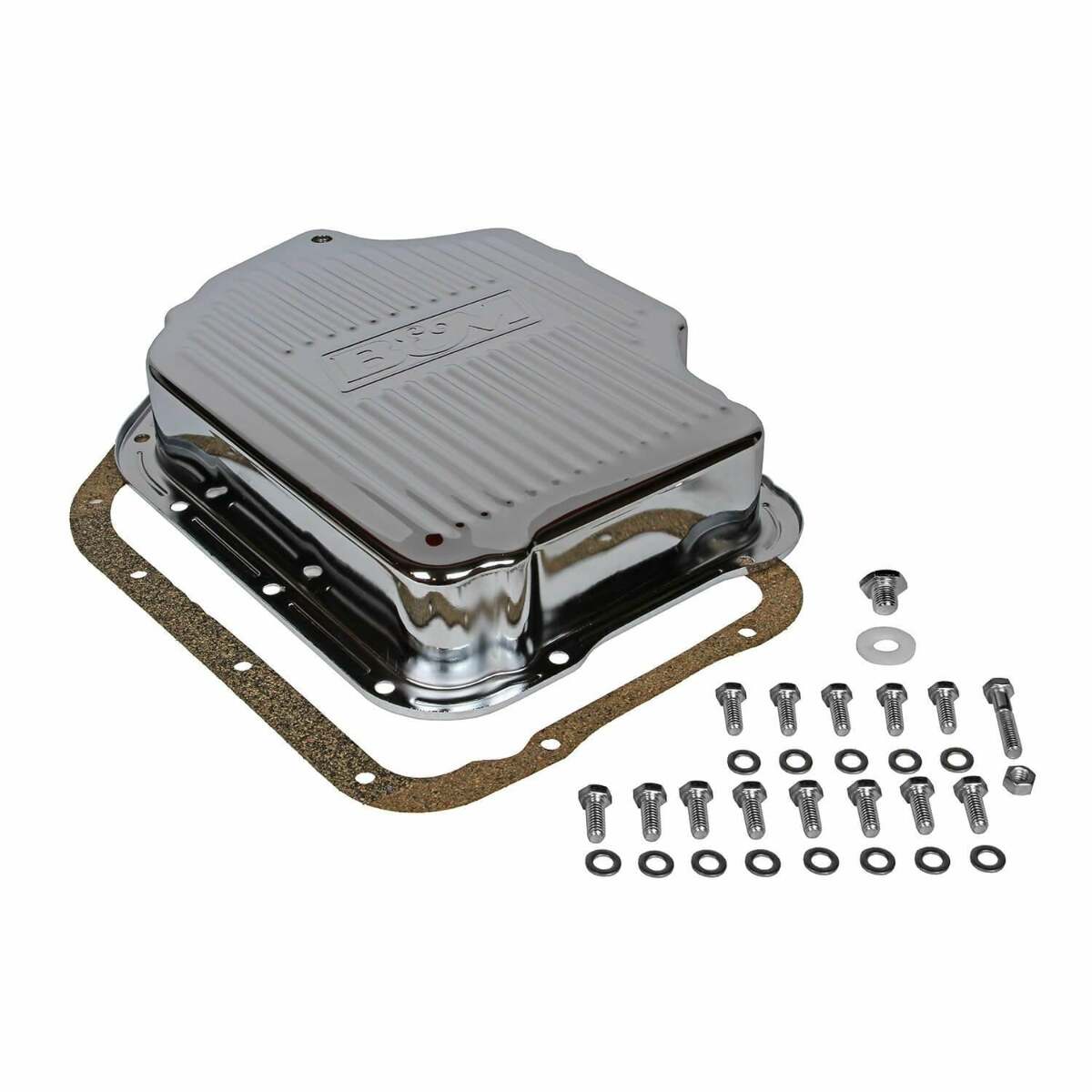 Hi-Tek Deep Chrome Trans Pan for GM TH400 Transmission