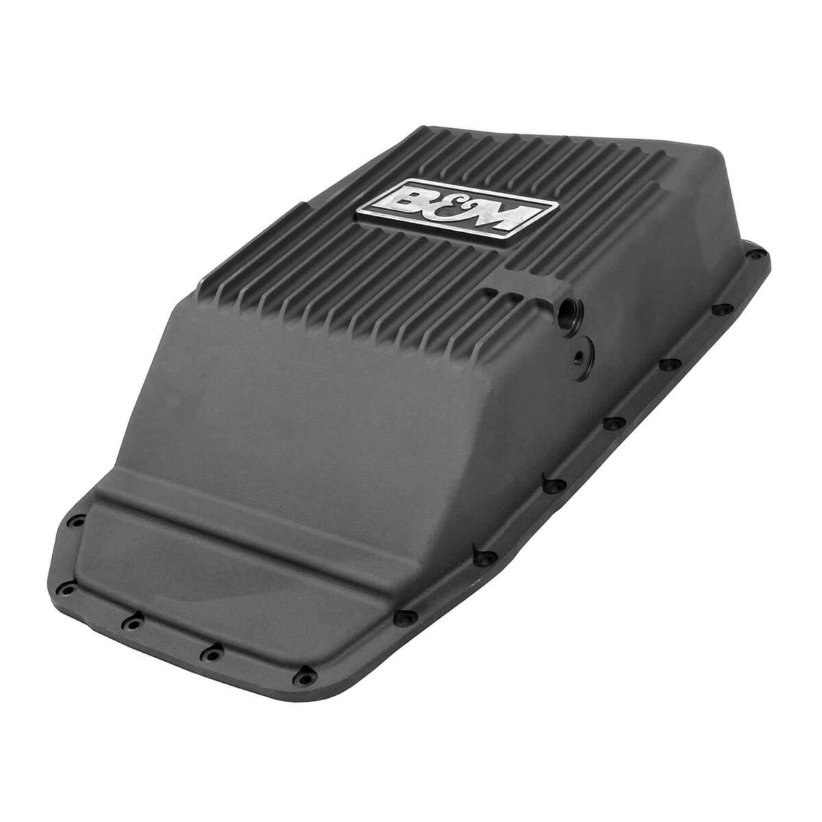 t B&M Hi-Tek Deep Trans Pan for Ford 6R80/6R100 Transmissions - 70394 B&M