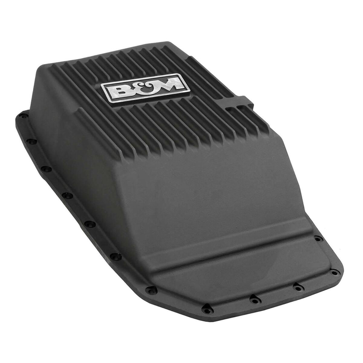 t B&M Hi-Tek Deep Trans Pan for Ford 6R80/6R100 Transmissions - 70394 B&M