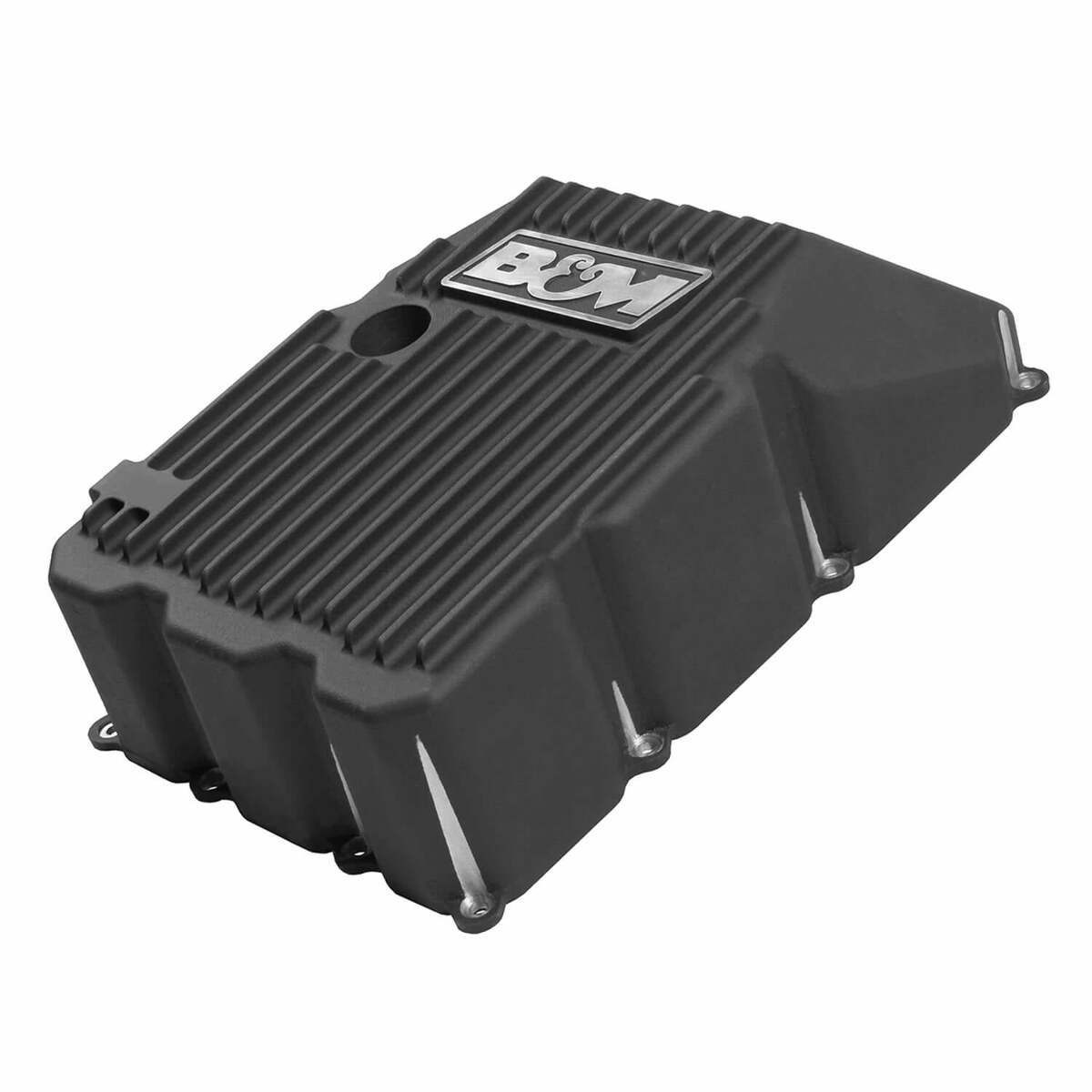 Hi-Tek Deep Trans Pan for Toyota AB60 Transmission aluminum black anodized