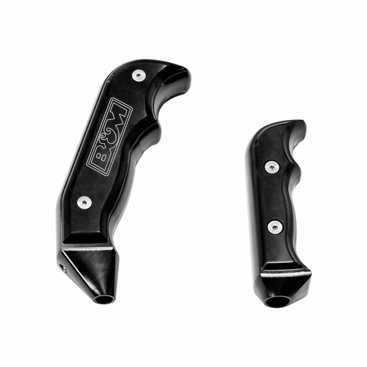 Magnum Grip Auto Shift Handle Set billet aluminum black anodized