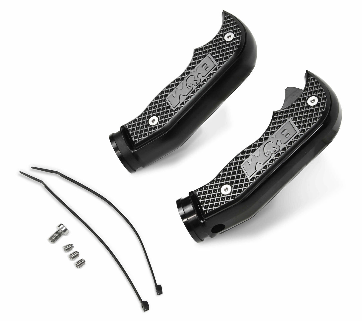 Magnum Grip Auto Shift Handle Set billet aluminum black anodized