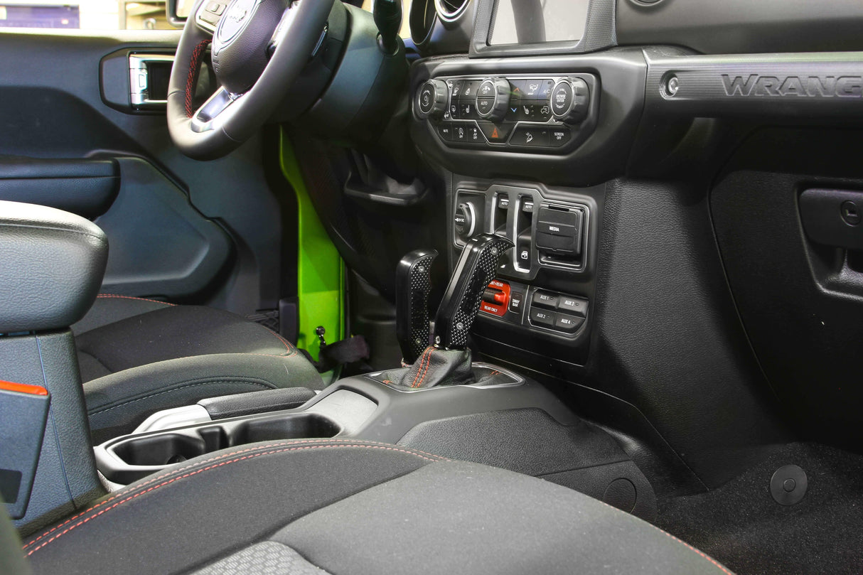 Magnum Grip Auto Shift Handle Set billet aluminum black anodized