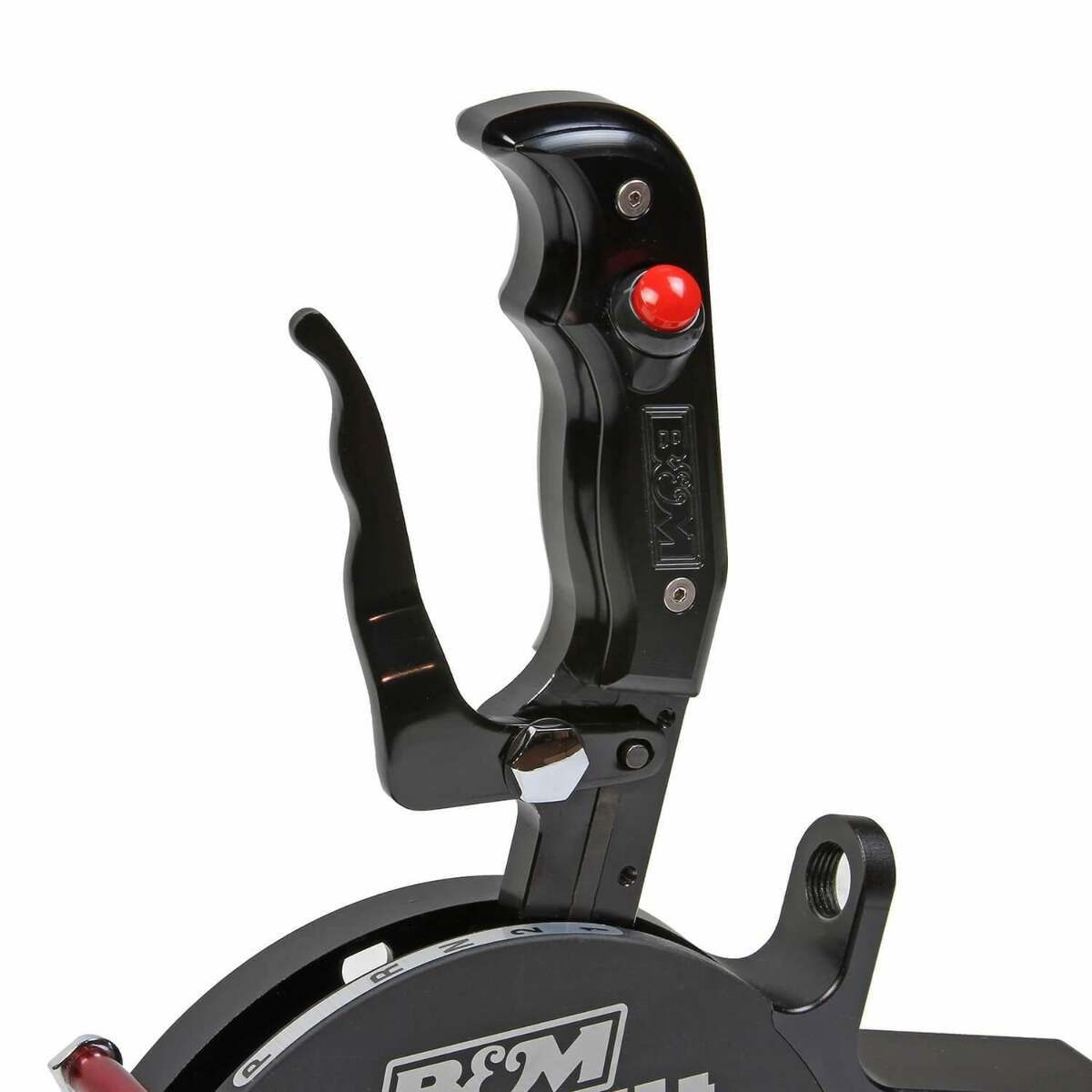 Magnum Grip Side Plate with 12V Button billet aluminum black anodized