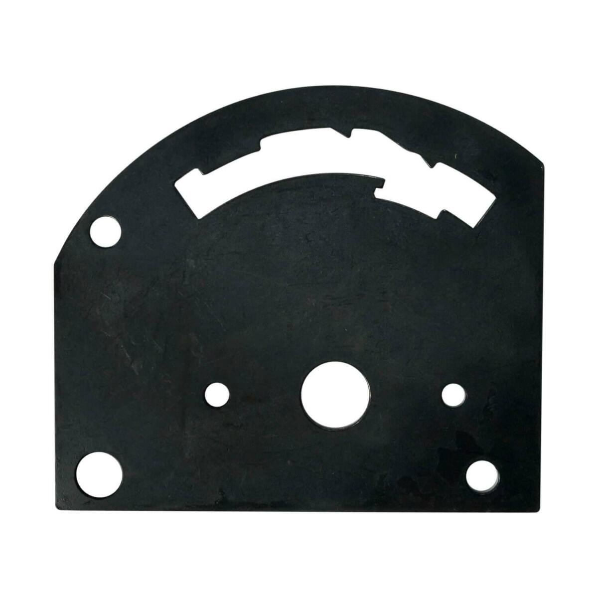 Shifter Gate Plate - 4-speed Forward Pattern black