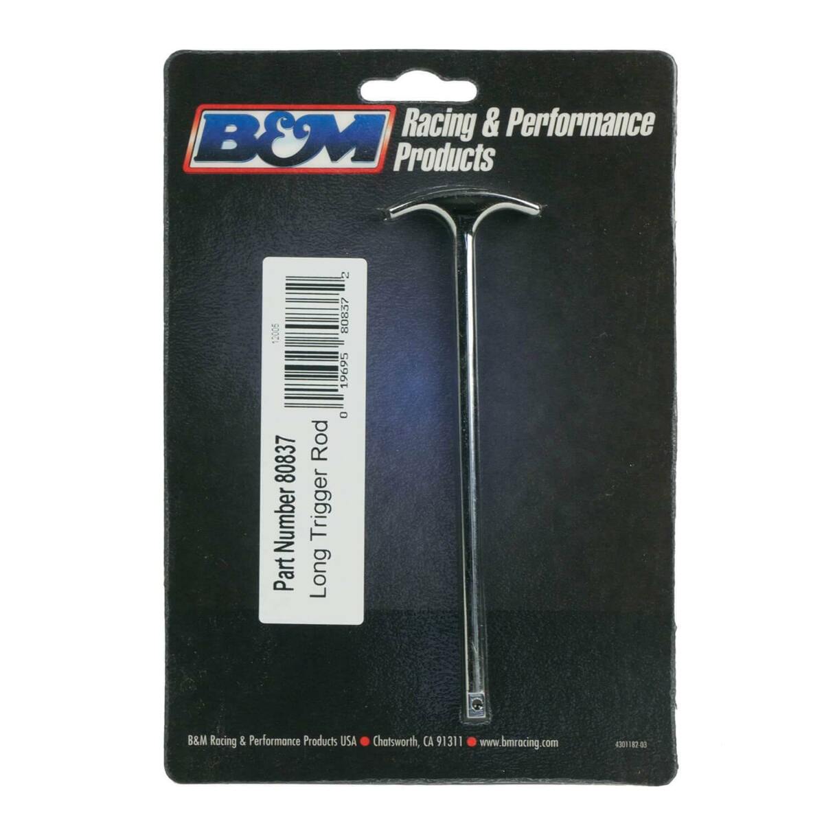 B&M Shifter Trigger Rod aluminum polished