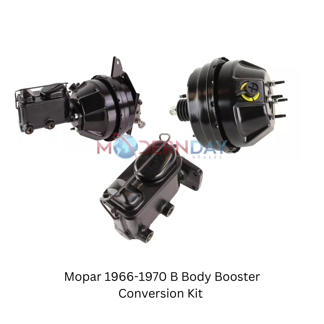 power brake booster and master cylinder kit for 1966-1970 black disc brake mopar-1966-1970-b-body-booster-conversion-kit-bck8536-1 MBM