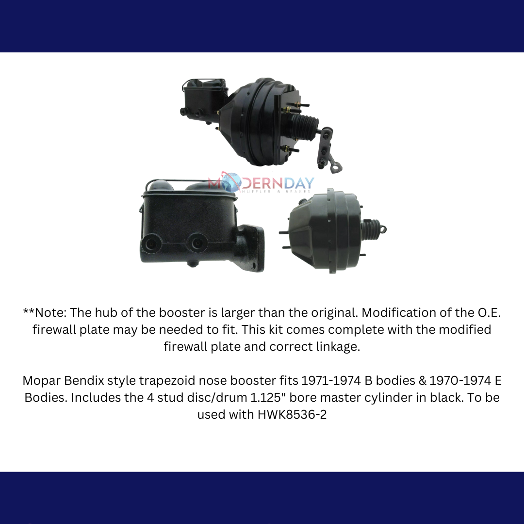 power brake booster and master cylinder kit for 1971-1974 black mopar-1971-1974-b-body-1970-1974-e-body-booster-conversion-kit-bck8536-2 MBM