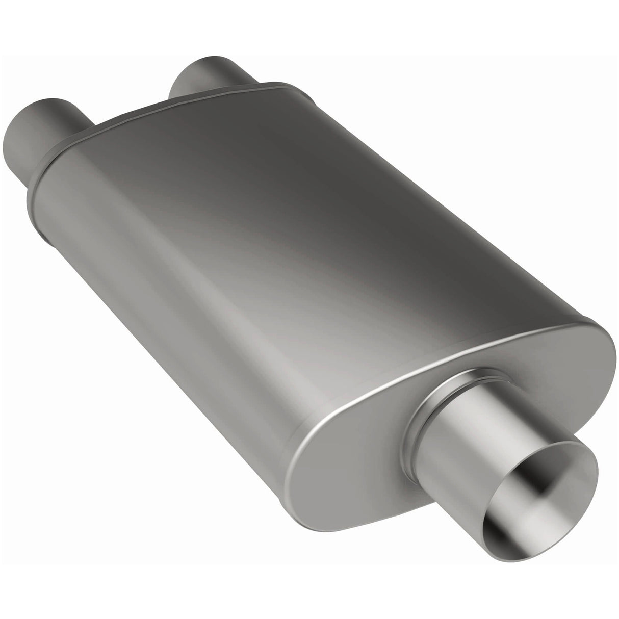 Exhaust Muffler for 5 X 8in. Oval Straight-Through Performance Exhaust Muffler MagnaFlow 12128