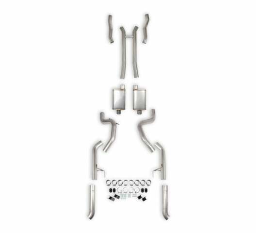 Hooker Fits 1968-1970 Mopar B-Body 3.0" 304 S/S Gen III Hemi Swap Exhaust System BH2364