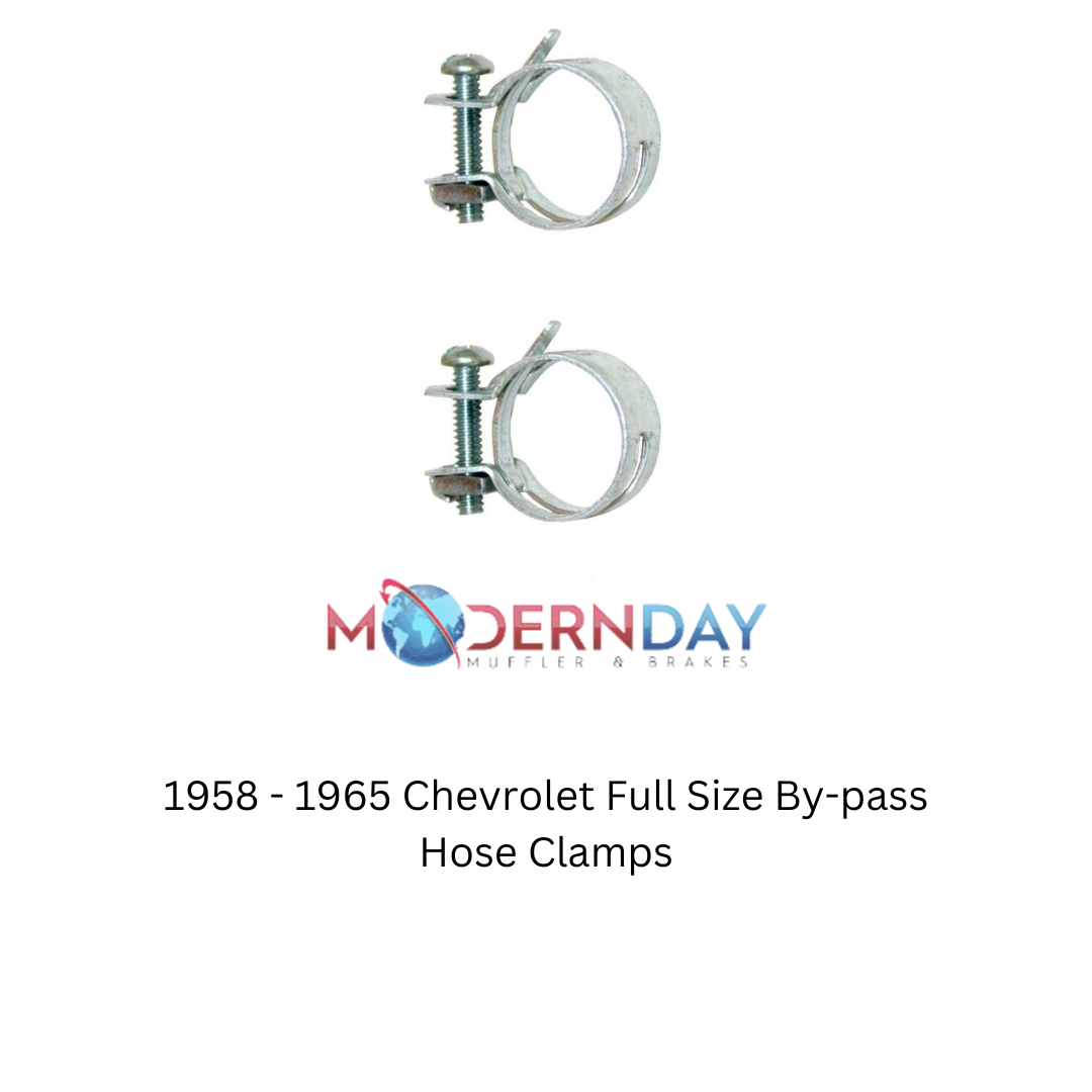 Fits 1958 - 1965 Chevrolet Full Size By-pass Hose Clamps BHH400