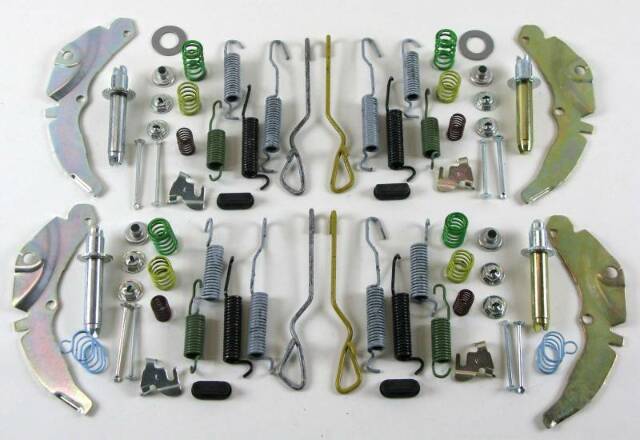 Brake Hardware Kit, Front and Rear fits 1959-1970 Chevy Full Size Brake Hardware BHK402 Shafer's Classic Reproductions