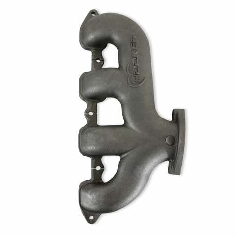 BlackHeart LT Swap Exhaust Manifolds-Rear Dump-Natural Cast - BHS5192