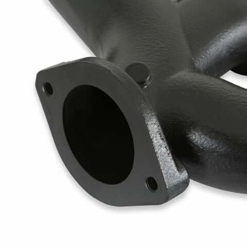 Hooker BlackHeart LT Swap Exhaust Manifolds-Rear Dump-Black BHS5194