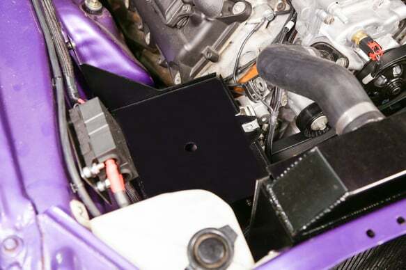 Fits 1970-74 Dodge Challenger/Plymouth Barracuda-Battery Relocation Tray BHS589