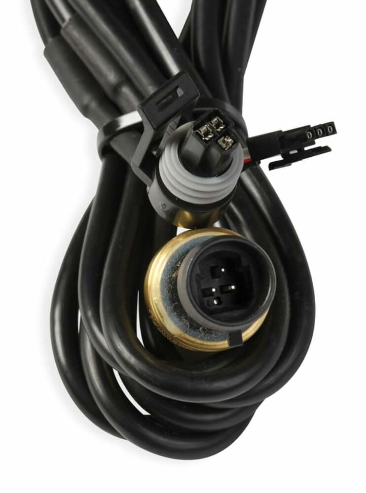 t Black 2-1/16" Fuel Pressure 0-100psi-Holley logo 26-608 Holley