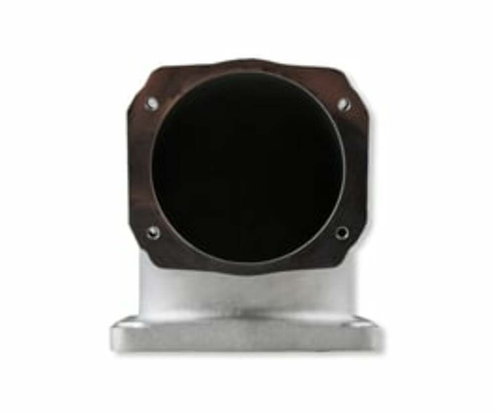 Holley EFI Black Cast Aluminum 4500 EFI Throttle Body Intake Elbow-Ls 300-248BK black aluminum