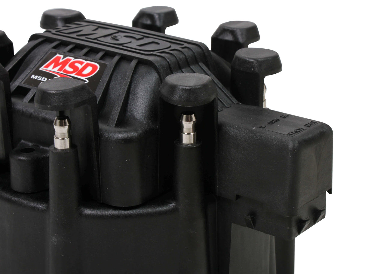 MSD ignition distributor black red 84025