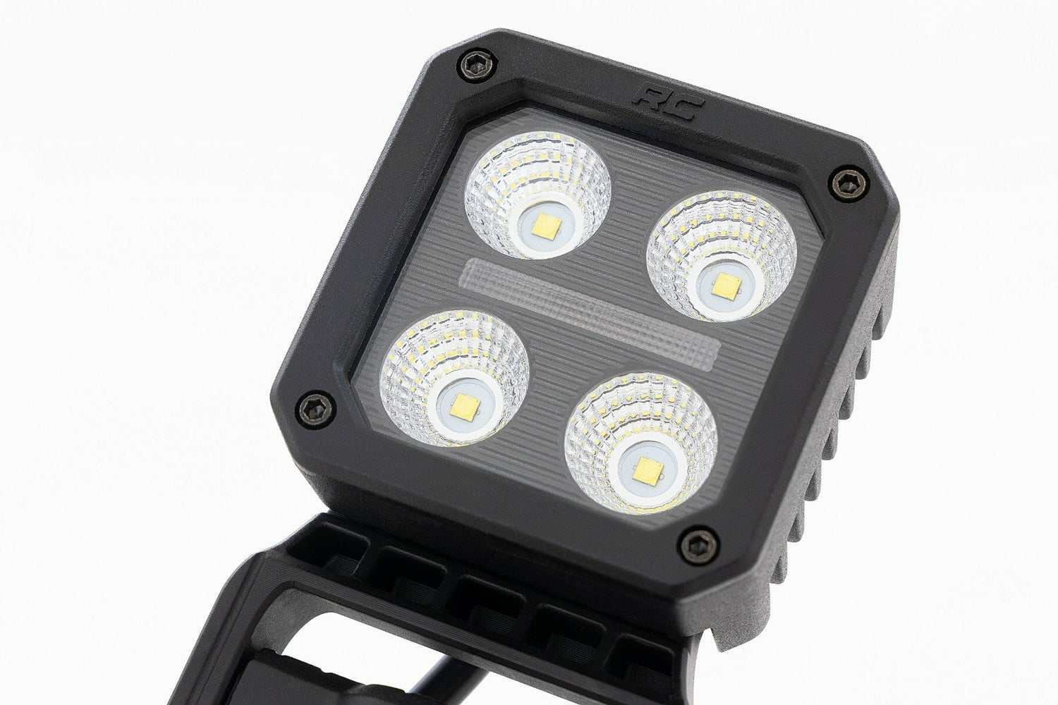 Black Series LED Light Pair; 2 Inch; Flood; Swivel Mount 70802