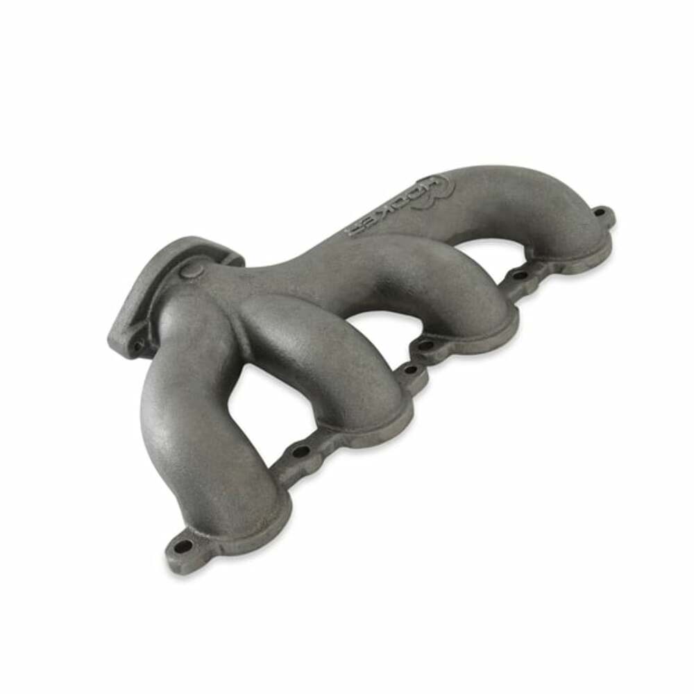 Hooker BlackHeart LS Swap Exhaust Manifolds-Rear Dump-Natural Cast - 8505HKR