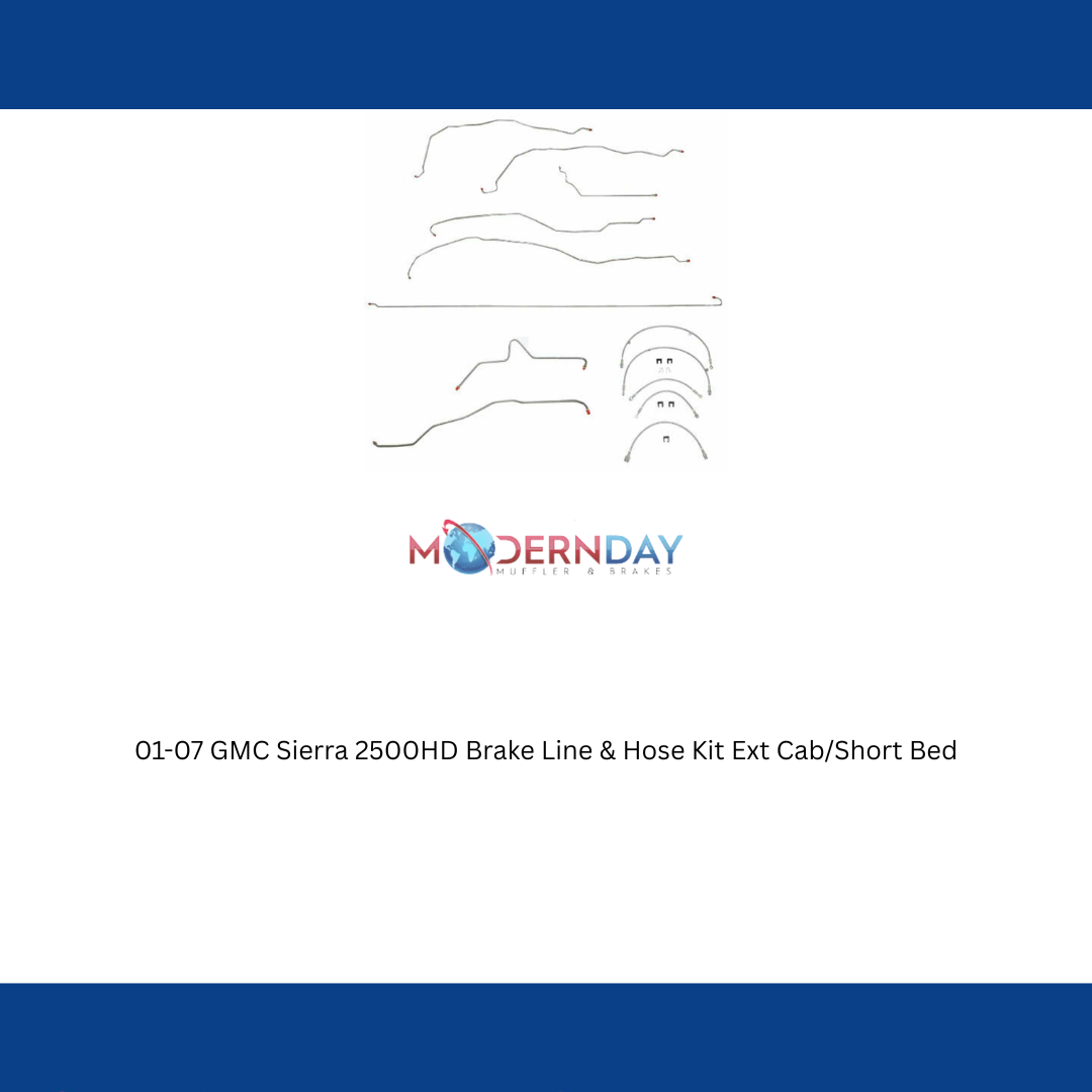 Brake Line for 01-07 GMC Sierra 2500HD short bed