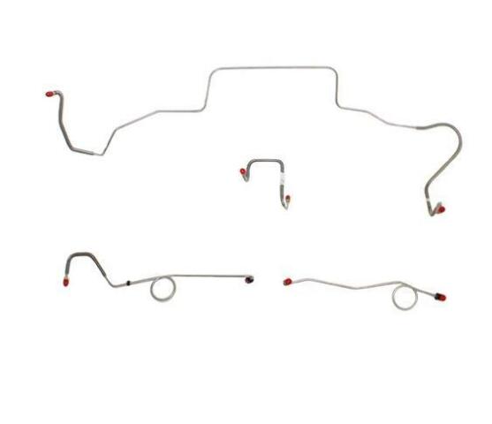 Complete Brake Line & Hose Kit For 69-70 Dodge Charger Mopar B-Body - BLH116SS