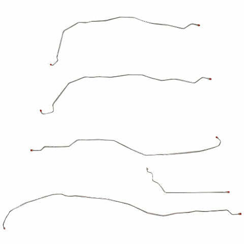 01-07 Chevrolet Silverado 2500HD Brake Line & Hose Kit Crew Cab/Short Bed