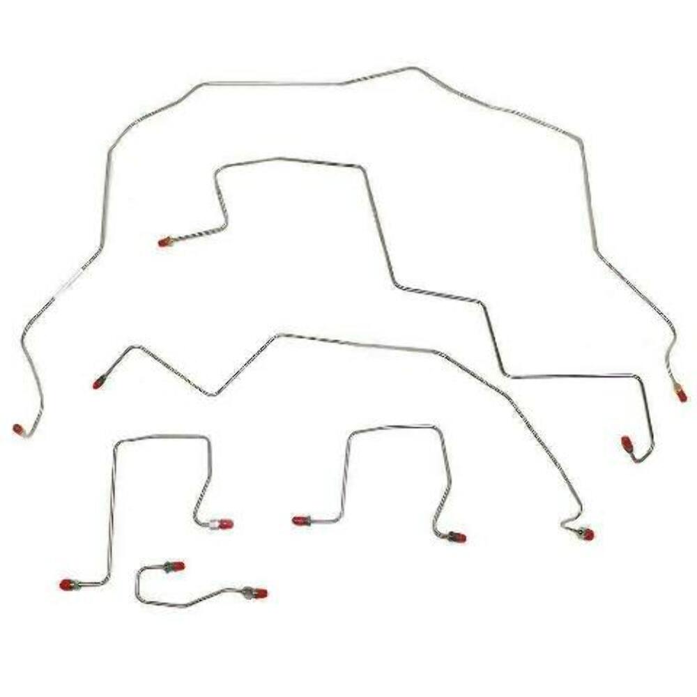 Brake Line for 2013 98-01 Dodge Ram 2500 ABS 4WD drum brakes stainless steel