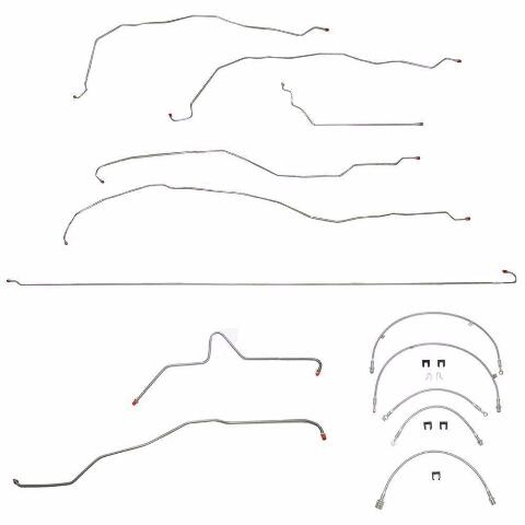 Brake Line for 01-07 Chevy Silverado 2500 HD short bed
