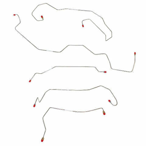 05-10 Chevrolet Cobalt Brake Line & Hose Kit No ABS