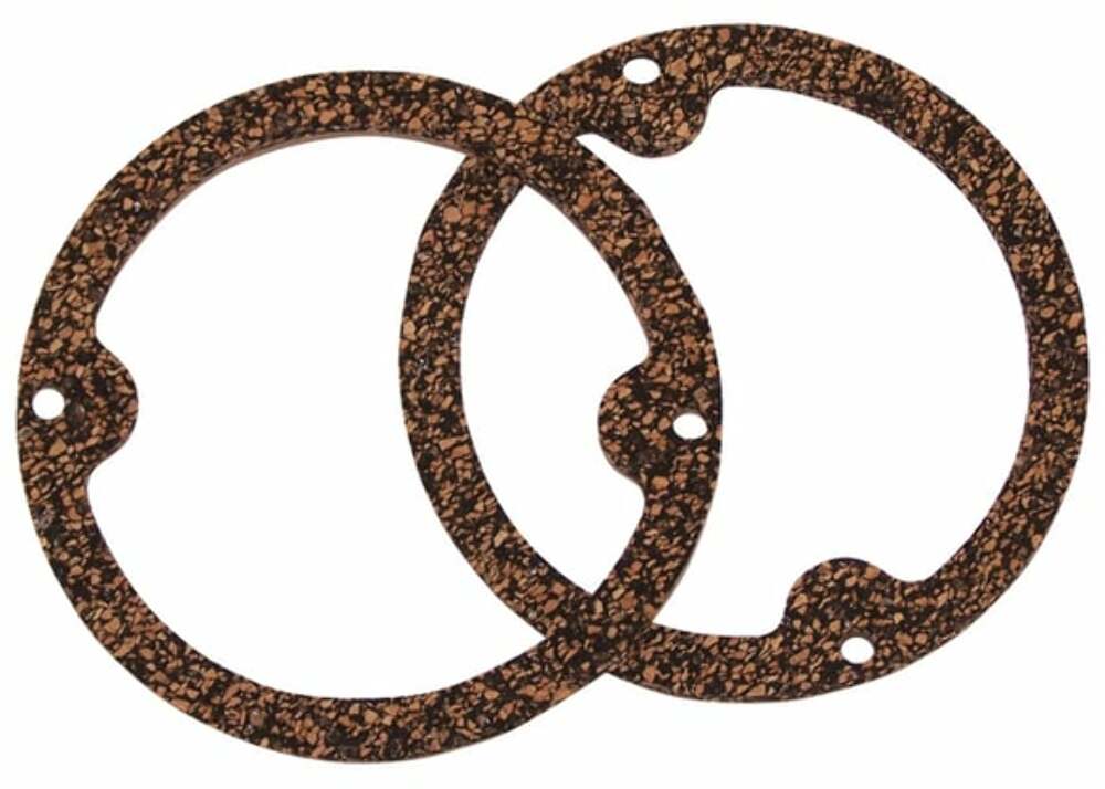 Fits 1960-1966 Chevrolet C10 Panel; Backup Lens Gasket-Fleetside-Pair BLL66GS