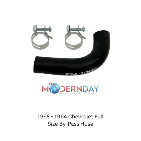 bypass hose fits 1958-1964 Chevy Full Size Corbin style 409 engine 348 engine BPH400 Shafer's Classic Reproductions