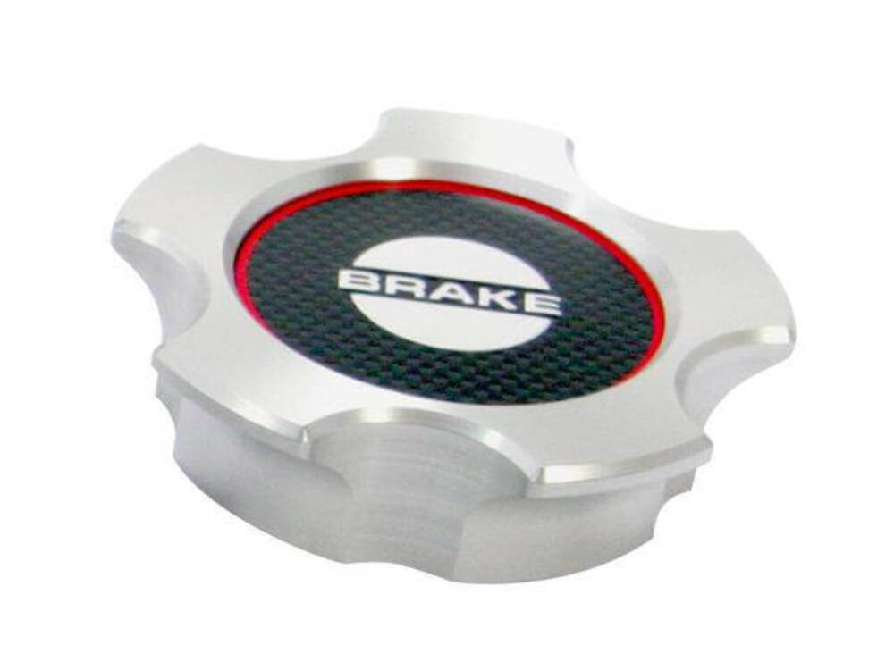 Brake Master Cylinder Cap fits Ford Mustang 05-14 AR3Z-2162-BL muscle car black aluminum 6640526