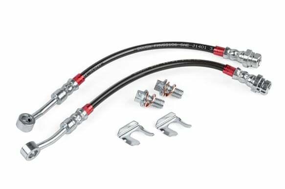 Fits 2015-20 A3 Quattro Audi Braided S/S Brake Lines Rear set and VW stainless steel polished