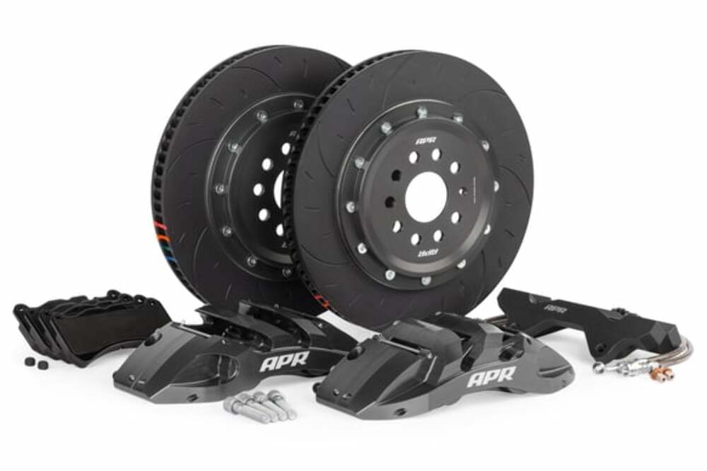 Fits 2015-20 A3 Quattro Audi 370x34mm 6-Piston Big Brake Front-312mm and VW stainless steel