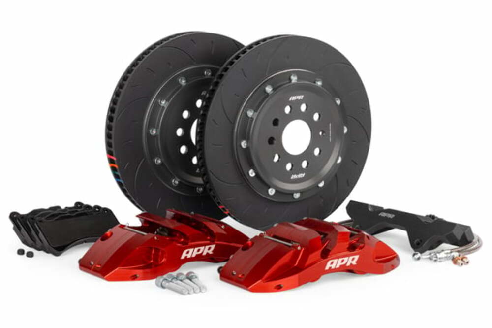 Fits 2017-20 RS3 Audi 370x34mm 6-Piston Big Brake Kit - Front (8V RS3) BRK00066
