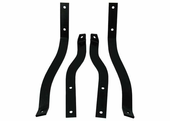 1959 Chevrolet 3B; Rear Bumper Bracket Set - Stepside - Rear BRKT020