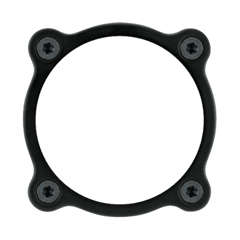 Moal Bomber 2 1/8" Trim Bezel BZMA2 black