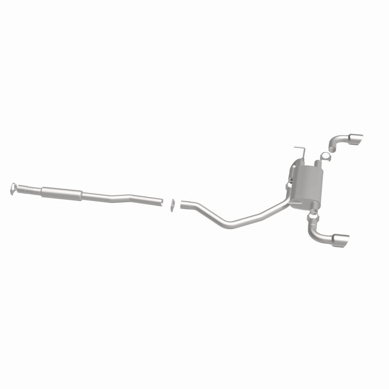 Fits 2014-2022 Jeep Cherokee 3.2L Direct-Fit Replacement Exhaust System 106-0767 aluminized steel