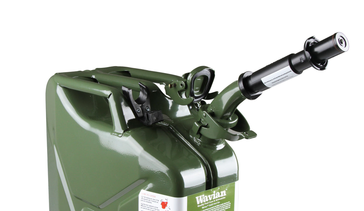 Steel Jerry Can Original NATO 20L (5.3 Gallon) Green 3008