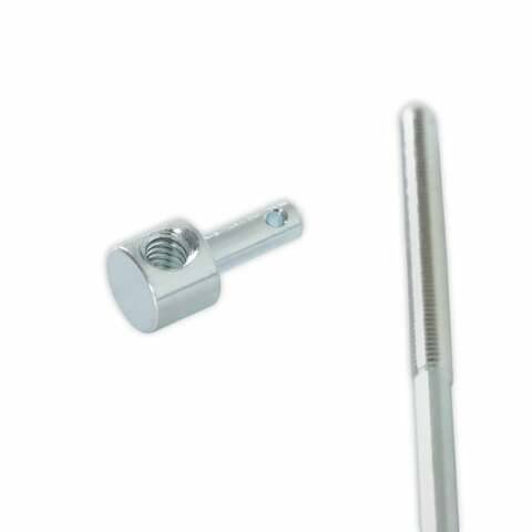 1964-1968 Ford Mustang Throttle Linkage Throttle Linkage Rod Gold Zinc Plated factory style 2493 Scott Drake