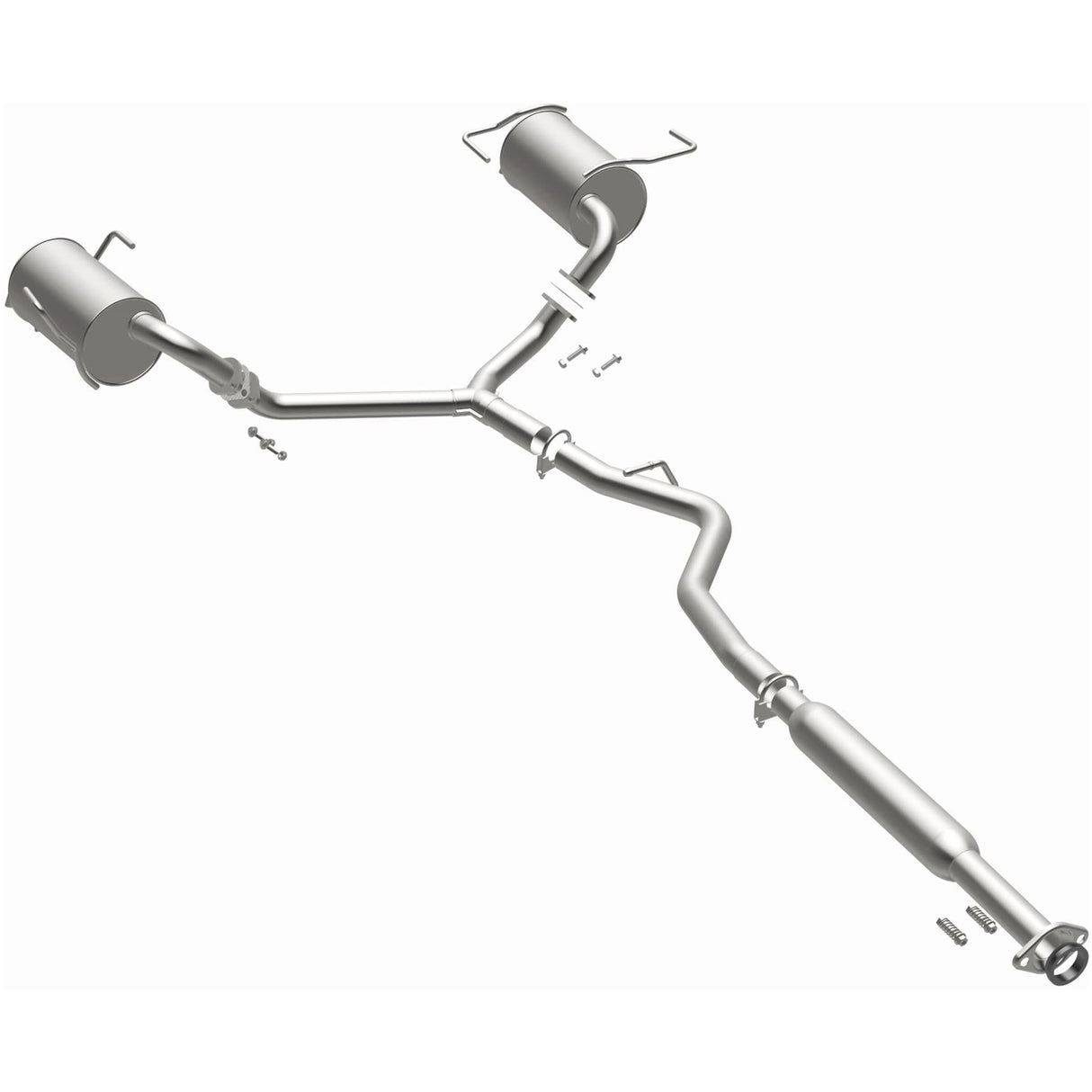 Fits 2010-2015 Subaru Outback 3.6L Direct-Fit Replacement Exhaust System aluminized steel