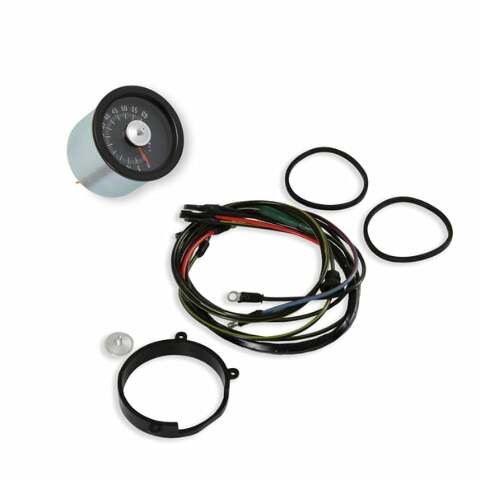 1967-1968 Ford Mustang In-Dash 6000 Rpm in-dash 8000 RPM tachometer factory style chrome C7ZZ-17360-6K Scott Drake