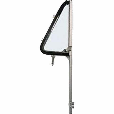64-66 C/K Series Truck Premium Vent Window Assembly-Clear-Right chrome C9173-64