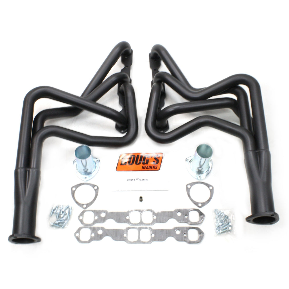 Long Tube Headers for 64-75 GM A Body 265-400 SBC 1-3/4in Primary D369-B