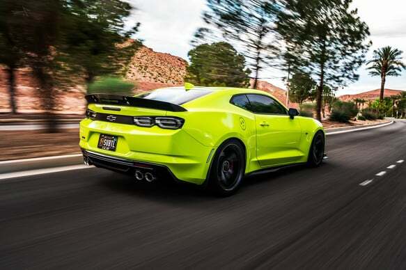Drake Muscle Wicker Bill Spoiler fits Chevrolet Camaro 2016+ Drake -CA-300001-A muscle car