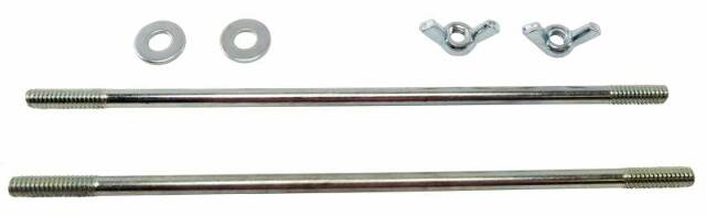 carburetor air cleaner rod fits 1957 Chevy Full Size rolled thread 4 bbl 2x4 bbl CACR03 Shafer's Classic Reproductions